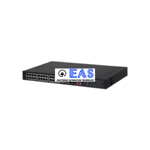 Switch PoE 24 port (hỗ trợ 2 cổng Uplink 1G + 2 cổng quang) Layer 2 unmanaged KX-CSW24-PFL